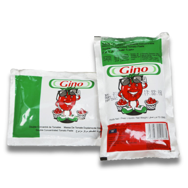Gino sachet tomato paste