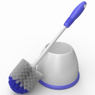 Toilet brush and holder